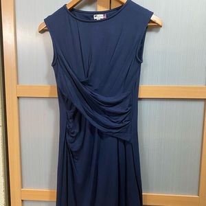 Kut From the Kloth Mollee Navy Blue 4p Jersey Knit Sleeveless Dress